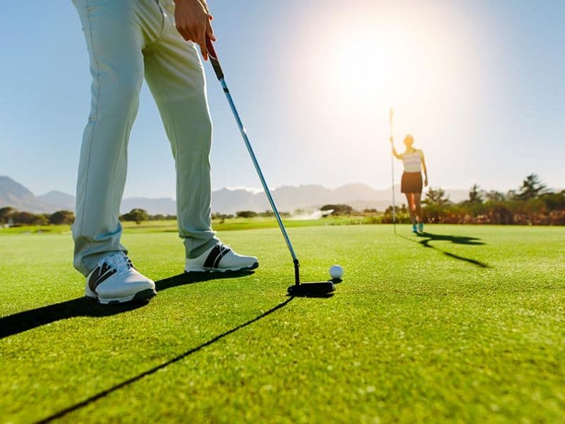 Golfterreinen onder de Zuid-Franse Zon, foto 1